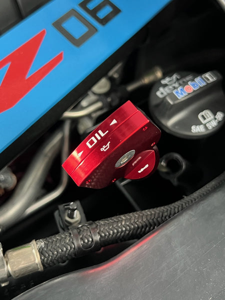 BILLET ALUMINUM ENGINE OIL DIPSTICK HANDLE COVER CHEVY CAMARO CORVETTE LS2 LS3 LS7 LS9 L99 LT4 LT2 LT6 Z06 // PART # ODS001