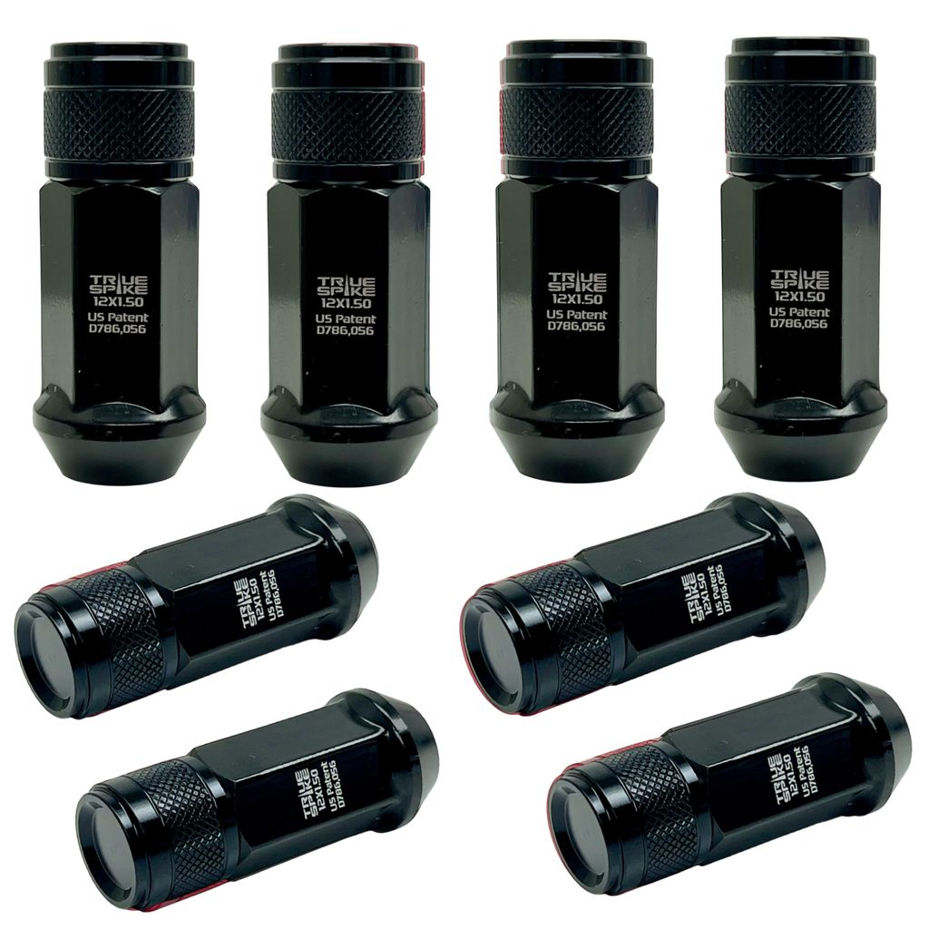 14x1.5 MM 68MM LONG 20MM WIDE GEN 2 TUNER STYLE STEEL LUG NUTS ANODIZED ALUMINUM CAP 00- UP CHEVROLET SILVERADO TAHOE GMC SIERRA 12-UP DODGE RAM 15-UP FORD F150 // 20MM CAP DIAMETER 17MM CAP LENGTH PART # LGC057