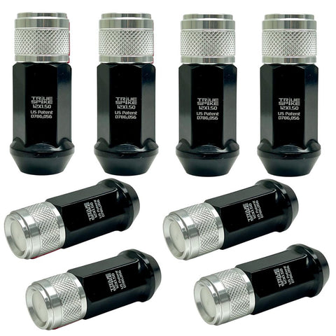 14x1.5 MM 68MM LONG 20MM WIDE GEN 2 TUNER STYLE STEEL LUG NUTS ANODIZED ALUMINUM CAP 00- UP CHEVROLET SILVERADO TAHOE GMC SIERRA 12-UP DODGE RAM 15-UP FORD F150 // 20MM CAP DIAMETER 17MM CAP LENGTH PART # LGC057