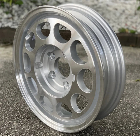 FRONT DRAG RACE 5 LUG 10 HOLE PHONE DIAL WHEEL 15x3.5 5x114.3 (5x4.5