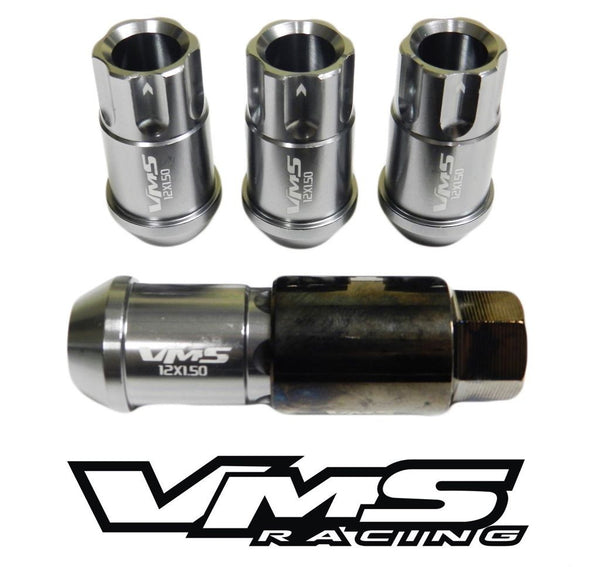 12x1.5 MM 44MM LONG FORGED ALUMINUM LOCKING LIGHT WEIGHT RACING LUG NUTS WHEEL LOCKS // PART # LG0123