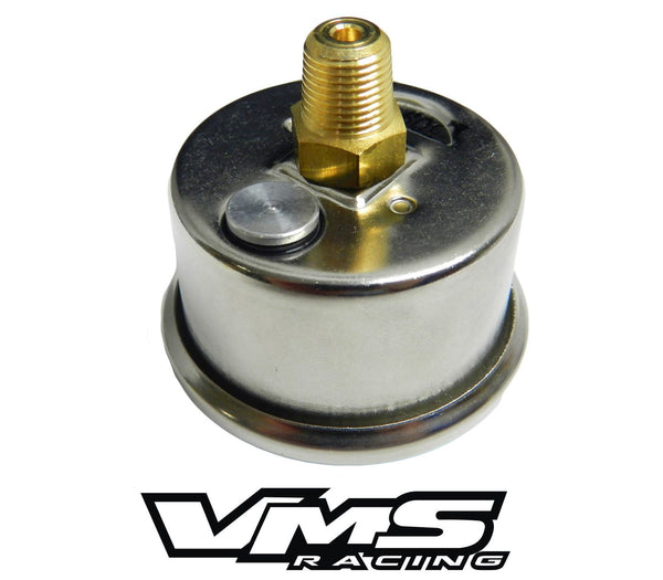 60 PSI Liquid Filled Fuel Pressure Gauge 0-60 PSI WITH Adapter for LS engines /LT1 (92-97) and L98 (TPI)