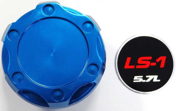BILLET ALUMINUM OIL CAP CHEVY LS ENGINES LS1/LS2/LS3/LS6/LS7/LSA/LS9/L99 2015-2016 LT4 2014-2016 LT1 WITH DRY SUMP ONLY