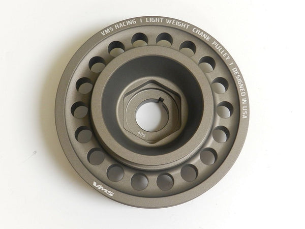 93-01 Honda Prelude Light Weight Aluminum Crank Pulley H22 H22A1 H22A4 VTEC // PART # CP040