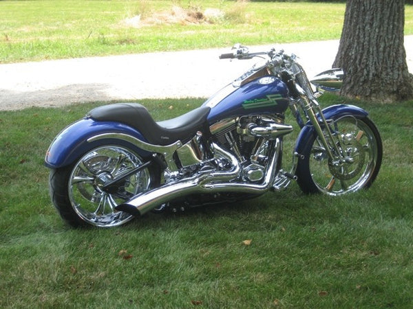 1989-1999 HARLEY DAVIDSON SOFTAIL ADJUSTABLE REAR 1"-2" LOWERING KIT // PART # LKHDST8999