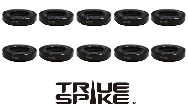 FLAT SEAT WHEEL ADAPTER WASHER TO STANDARD 60 DEGREE TAPERED TRUE SPIKE LUG NUT FORD F250 F350 CHEVY/GMC SILVERADO SIERRA DODGE RAM FOR DUALLY WHEEL // PART # LGW001