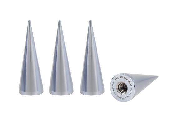 SPIKE LUG NUT CAPS CNC MACHINED BILLET ALUMINUM, MANY FINISHES TO CHOOSE FROM // DIAMETER: 25MM LENGTH: 73MM PART # LGC024