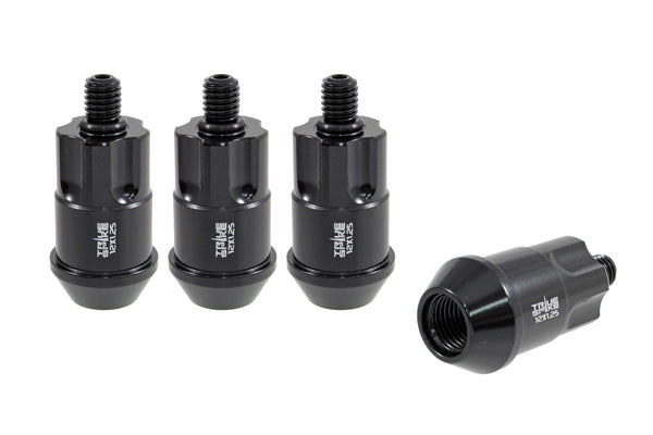 TRUE SPIKE ACORN ANTI-THEFT WHEEL LOCK LOCKING LUG NUTS CNC MACHINED FORGED STEEL
