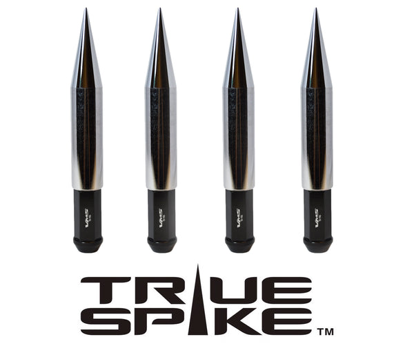 14X1.5 MM 187 MM 7.5" LONG STEEL LUG NUTS BIG FAT SPIKE ANODIZED ALUMINUM CAPS TRUCK LENGTH 00- UP CHEVROLET SILVERADO TAHOE GMC SIERRA 12-UP DODGE RAM 15-UP F150 // // CAP:  25MM DIAMETER 136MM LENGTH PART # LGC015
