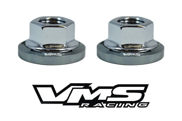 STRUT TOWER DRESS UP BILLET ALUMINUM WASHERS AND STEEL FLANGE NUTS // PART # STW001 & STN001