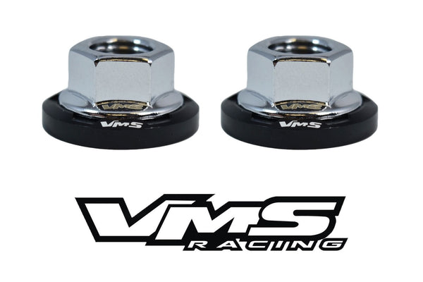 STRUT TOWER DRESS UP BILLET ALUMINUM WASHERS AND STEEL FLANGE NUTS // PART # STW001 & STN001