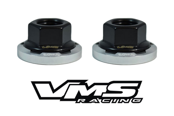 STRUT TOWER DRESS UP BILLET ALUMINUM WASHERS AND STEEL FLANGE NUTS // PART # STW001 & STN001