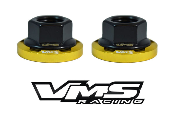 STRUT TOWER DRESS UP BILLET ALUMINUM WASHERS AND STEEL FLANGE NUTS // PART # STW001 & STN001