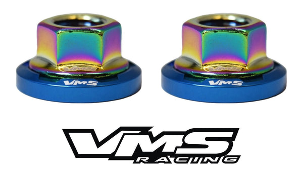 STRUT TOWER DRESS UP BILLET ALUMINUM WASHERS AND STEEL FLANGE NUTS // PART # STW001 & STN001