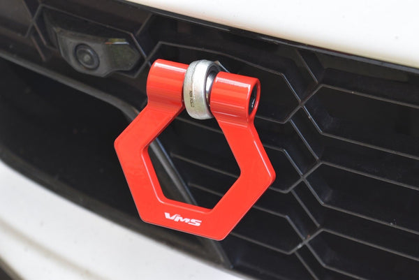 2014-2019 Chevrolet Corvette Racing Tow Hook Hooks C7 Z06 ZR1 Stingray Gran Sport Drag Race Oval Track Available in Red or Black // Part # THC7F and THC7R