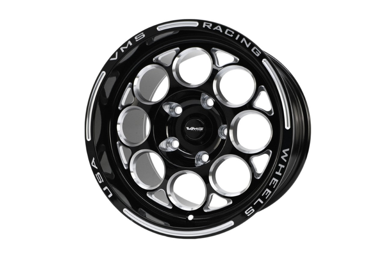 STREET OR DRAG RACE 5 LUG MODULO WHEEL 15x10 5X120.7 (5x4.75") 25 OFFSET (6.5" BACKSPACING) or 50 OFFSET (7.5" BACKSPACING)  04-06 GTO// PART # VWMO016 or VWMO018