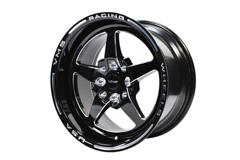 FRONT or REAR DRAG RACE V-STAR WHEEL 15x8 4X100 / 4X108 20 OFFSET (5 1/4 