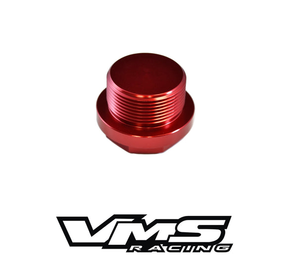 THERMOSTAT COOLANT DELETE PLUG ANODIZED BILLET ALUMINUM FOR 2001-2010 GM 6.6L DURAMAX TURBO DIESEL LB7 LLY LBZ LMM ENGINES