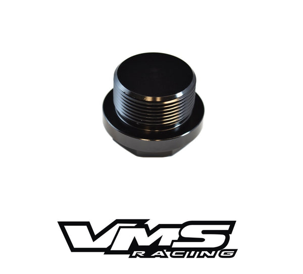 THERMOSTAT COOLANT DELETE PLUG ANODIZED BILLET ALUMINUM FOR 2001-2010 GM 6.6L DURAMAX TURBO DIESEL LB7 LLY LBZ LMM ENGINES