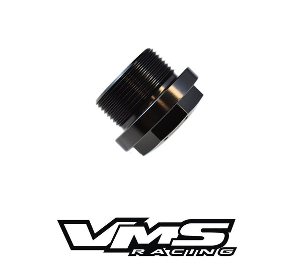 THERMOSTAT COOLANT DELETE PLUG ANODIZED BILLET ALUMINUM FOR 2001-2010 GM 6.6L DURAMAX TURBO DIESEL LB7 LLY LBZ LMM ENGINES