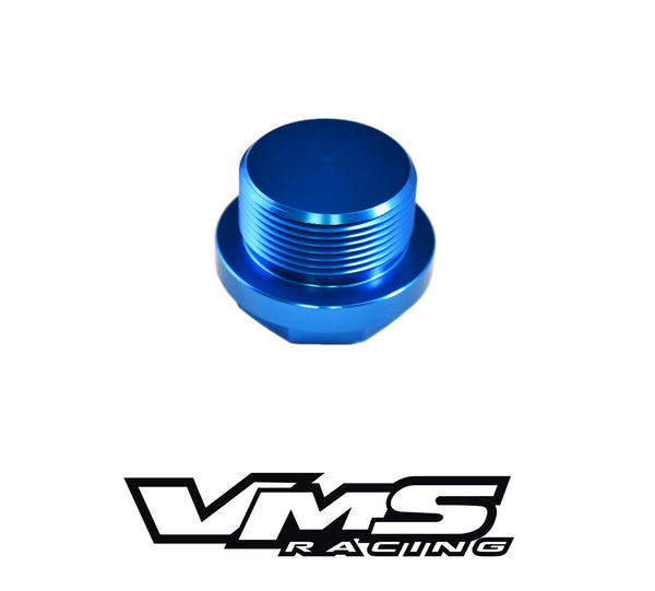 THERMOSTAT COOLANT DELETE PLUG ANODIZED BILLET ALUMINUM FOR 2001-2010 GM 6.6L DURAMAX TURBO DIESEL LB7 LLY LBZ LMM ENGINES