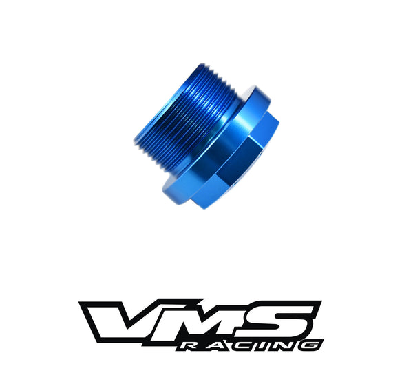 THERMOSTAT COOLANT DELETE PLUG ANODIZED BILLET ALUMINUM FOR 2001-2010 GM 6.6L DURAMAX TURBO DIESEL LB7 LLY LBZ LMM ENGINES