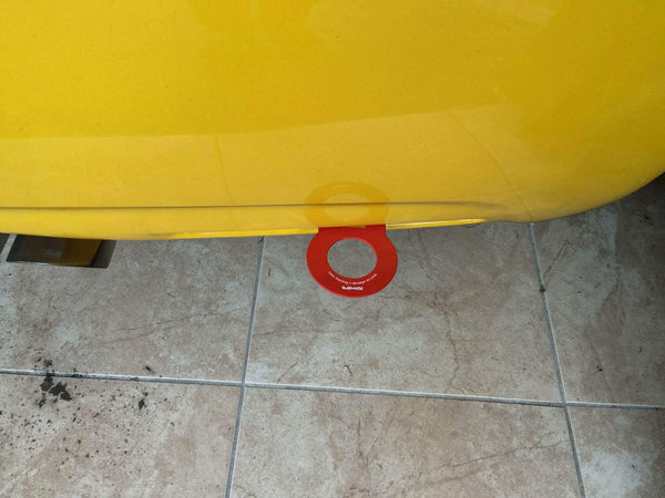 97-04 Chevrolet Corvette REAR Tow Hook C5 Base & Z06 RED // Part # THC5RRD