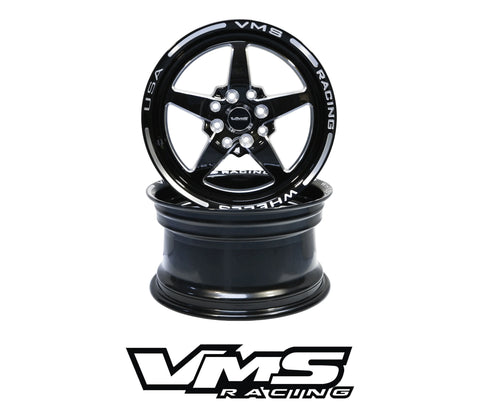 STREET or DRAG RACE V-STAR WHEEL 15x10 4X100 / 4X108 20 OFFSET (6.3 