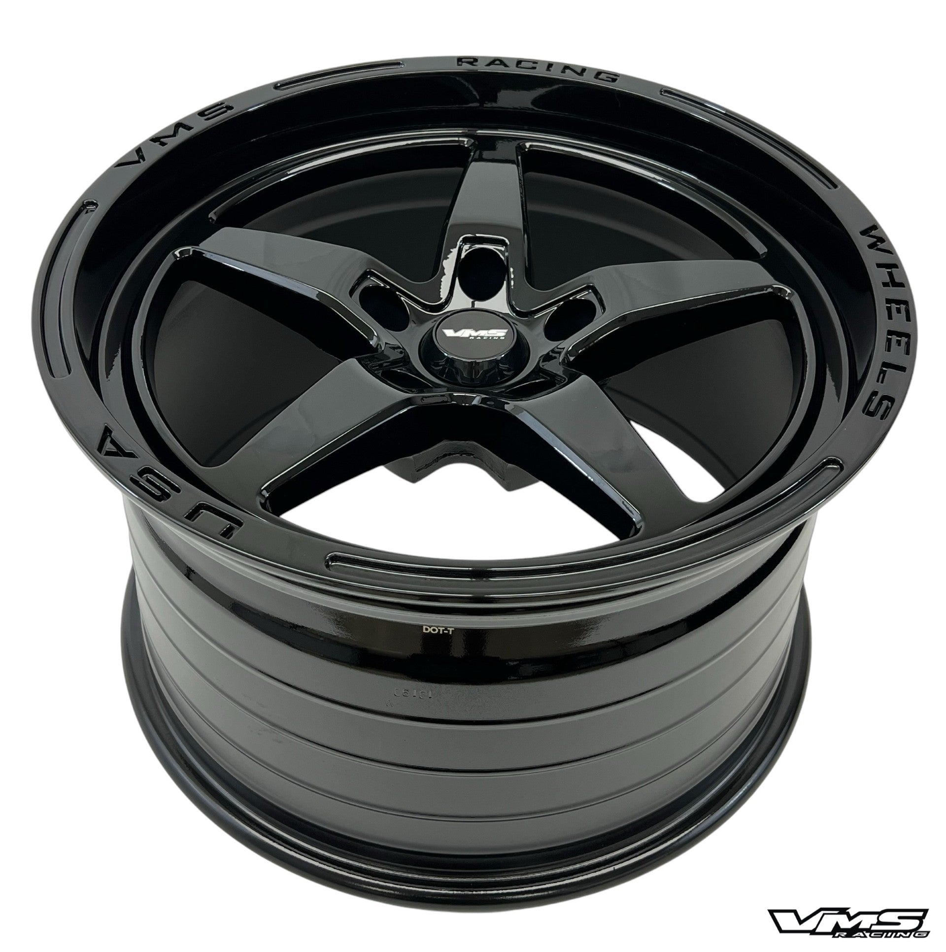 Vms Rims STREET DRAG RACE V-STAR REAR WHEEL 17x10 5X114.3 54 OFFSET FOR 2005-20 ...