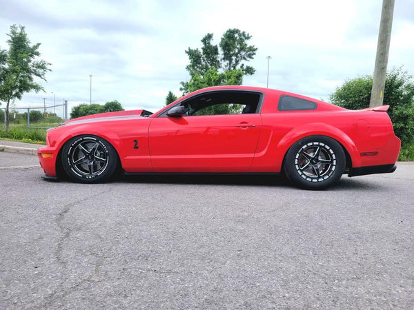 DRAG PACK BEADLOCK DRAG RACE V-STAR WHEELS 17x10 +54 OFFSET (7.6