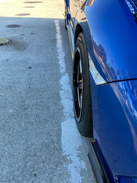 STREET DRAG RACE FRONT V-STAR WHEEL 17x10 5X120 44 OFFSET (7 1/4" BACKSPACING) RIMS WHEELS FOR HONDA CIVIC TYPE-R FK8 BLACK OR POLISHED // PART # VWST015, VWST029, VWST098