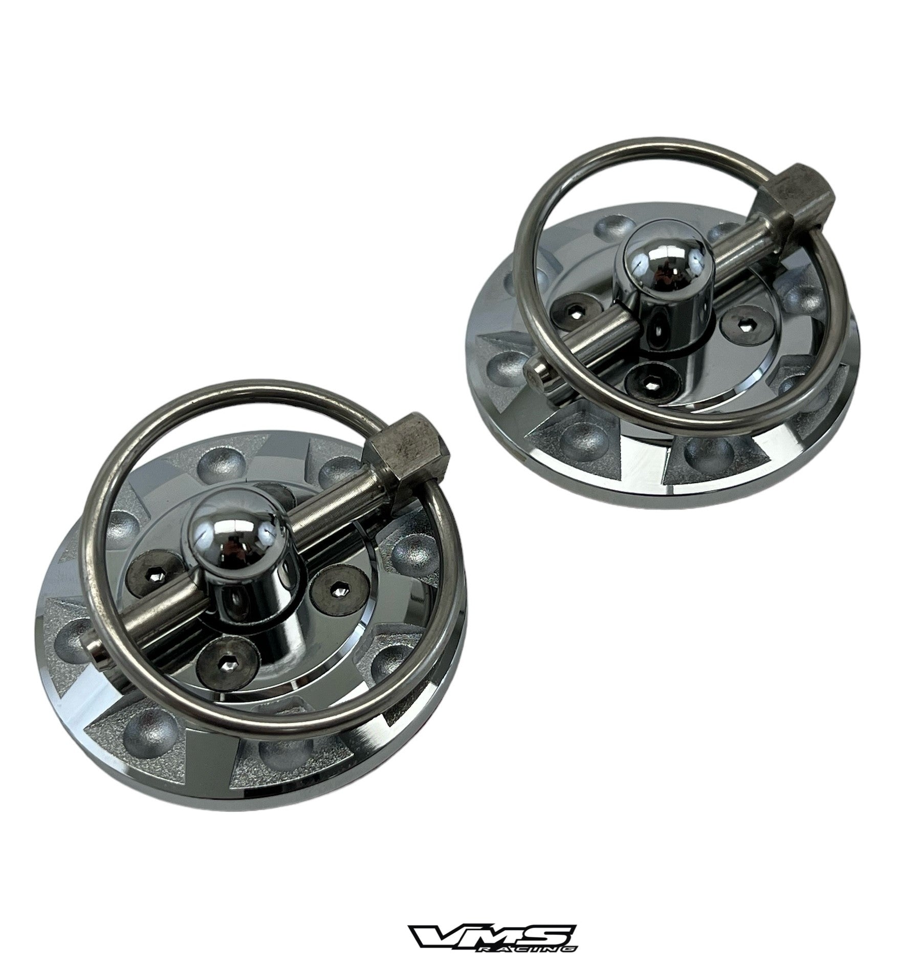 UNIVERSAL DUMMY FAKE RACING HOOD PIN APPEARANCE KIT FOR HOOD OR TRUNK