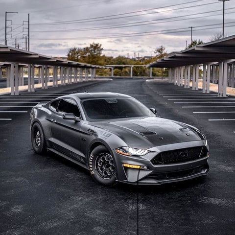 STREET DRAG RACE MODULO REAR WHEEL 17x10 5X114.3 54 OFFSET FOR 2005-2022 S197 & S550 FORD MUSTANG INCLUDING THE GT WITH PERFORMANCE PACKAGE BREMBO BRAKES // PART # VWMO030
