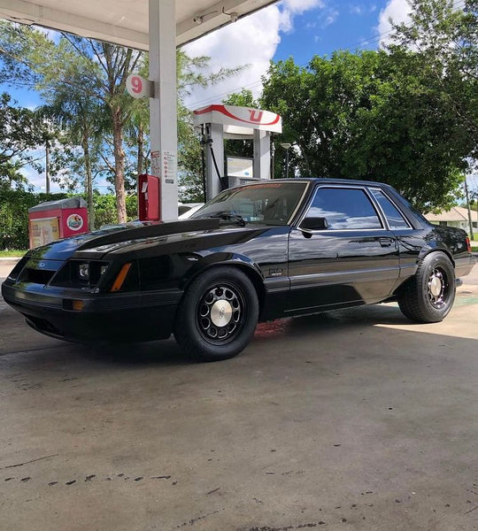 DRAG PACK STREET OR DRAG RACE 5 LUG 10 HOLE PHONE DIAL WHEELS 15x10 5X114.3 (5X4.5") 20 OFFSET (6.3" BACKSPACING) & 15x3.5 5X114.3 (5X4.5") -13 OFFSET (1.75" BACKSPACING) for 1979-1993 FORD MUSTANG GT LX SVO FOX BODY  BLACK or SILVER