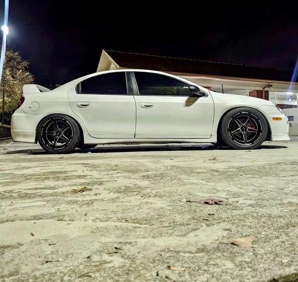 SET of 4 STREET DRAG RACE V-STAR WHEEL 17x9 5X100 35 OFFSET FOR SUBARU IMPREZA WRX STI TURBO // PART # VWST011