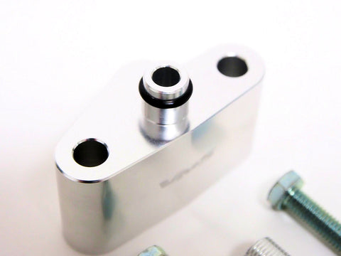 FUEL RAIL NITROUS PRESSURE LINE GAUGE ADAPTER 1/8