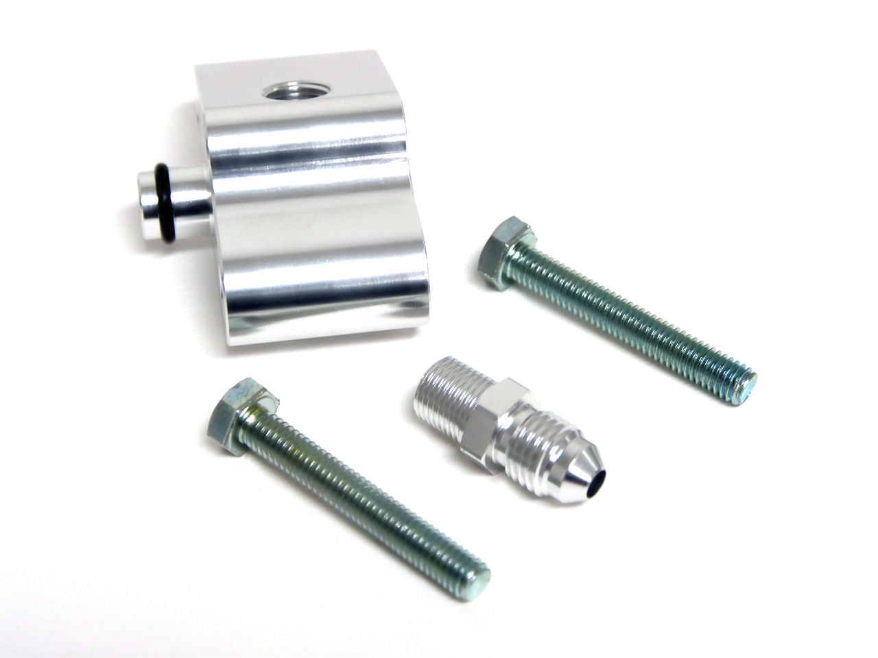 FUEL RAIL NITROUS PRESSURE LINE GAUGE ADAPTER 1/8" NPT PORT FOR 20032