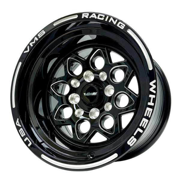 FRONT or REAR ROCKET DRAG RACE 4 LUG WHEEL 13x9 4X100/114.3 0 OFFSET GREAT FOR HONDA CIVIC CRX ACURA INTEGRA // PART # VWRT001