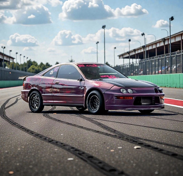 FRONT or REAR ROCKET DRAG RACE 4 LUG WHEEL 13x9 4X100/114.3 0 OFFSET GREAT FOR HONDA CIVIC CRX ACURA INTEGRA // PART # VWRT001