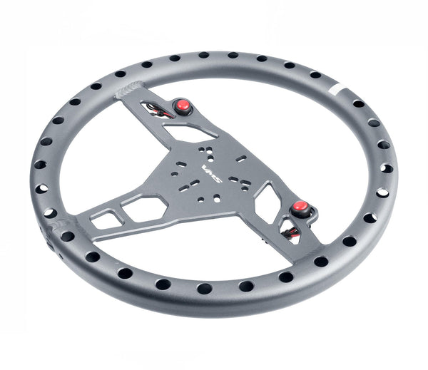 350MM/13.75" MACHINED ALUMINUM RACING COMPETITION ULTRA LIGHTWEIGHT STEERING WHEEL 6/5/3 BOLT PATTERN FLAT OR CONCAVE APEX GLADIATOR FURY and PRODIGY