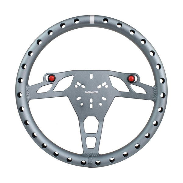 350MM/13.75" MACHINED ALUMINUM RACING COMPETITION ULTRA LIGHTWEIGHT STEERING WHEEL 6/5/3 BOLT PATTERN FLAT OR CONCAVE APEX GLADIATOR FURY and PRODIGY