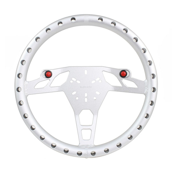 350MM/13.75" MACHINED ALUMINUM RACING COMPETITION ULTRA LIGHTWEIGHT STEERING WHEEL 6/5/3 BOLT PATTERN FLAT OR CONCAVE APEX GLADIATOR FURY and PRODIGY