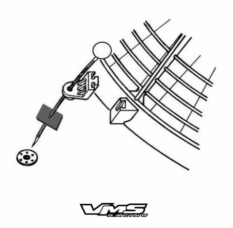 UNIVERSAL ELECTRIC FAN INSTALLATION MOUNTING KIT for RADIATORS, OIL and TRANSMISSION COOLERS // PART # RAFIKIT
