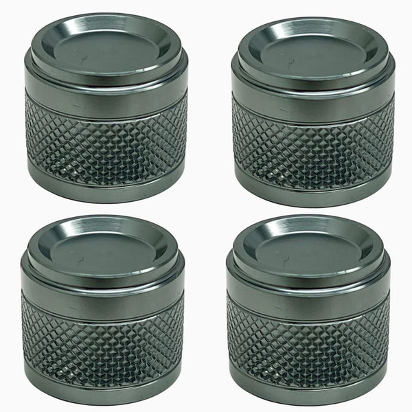 GEN 2 "TUNER STYLE" LUG NUT CAPS CNC MACHINED BILLET ALUMINUM, MANY FINISHES TO CHOOSE FROM // DIAMETER: 20MM LENGTH: 17MM PART # LGC057