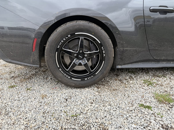 STREET DRAG RACE V-STAR WHEEL 18x10.5 48 OFFSET (7.75" BACKSPACING) 5x114.3 (5x4.5)  FITS 2024 + S650 FORD MUSTANG with PP // PART # VWST051