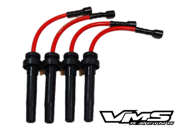 2003-2005 DODGE NEON SRT4 SRT-4 and 2004-2009 CHRSLER PT CRUISER TURBO 10.2MM SPARK PLUG WIRE SET 2.4L DOHC ENGINES // PART # WIWSRT4