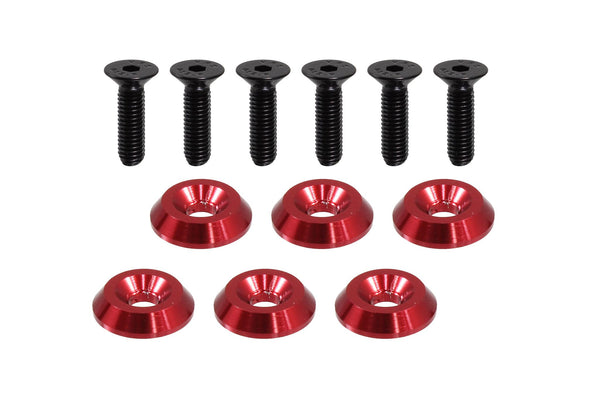 BOLT AND WASHER KIT FOR 6, 5, or 3 BOLT HUBS for use on VMS RACING ALUMINUM STEERING WHEELS: APEX GLADIATOR  FURY and PRODIGY // PART # SW500