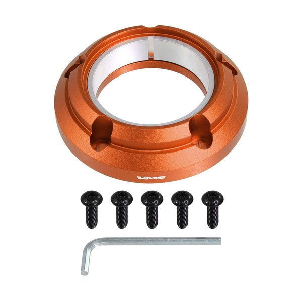 HORN ADAPTER RING KIT FOR 6 and 5 BOLT HUBS for use on VMS RACING ALUMINUM STEERING WHEELS: APEX GLADIATOR  FURY and PRODIGY // PART # SW600 (5 BOLT) or SW700 (6 BOLT)