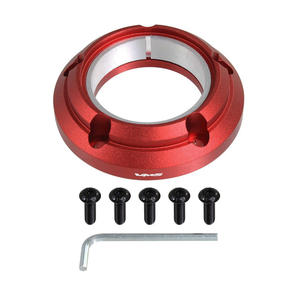 HORN ADAPTER RING KIT FOR 6 and 5 BOLT HUBS for use on VMS RACING ALUMINUM STEERING WHEELS: APEX GLADIATOR  FURY and PRODIGY // PART # SW600 (5 BOLT) or SW700 (6 BOLT)