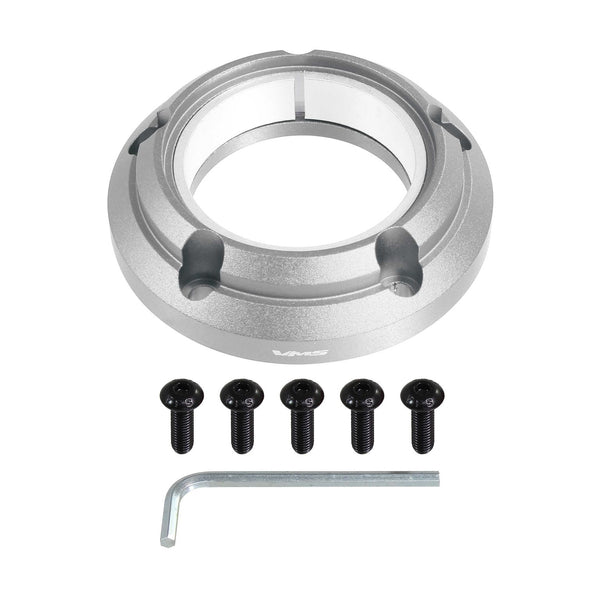 HORN ADAPTER RING KIT FOR 6 and 5 BOLT HUBS for use on VMS RACING ALUMINUM STEERING WHEELS: APEX GLADIATOR  FURY and PRODIGY // PART # SW600 (5 BOLT) or SW700 (6 BOLT)